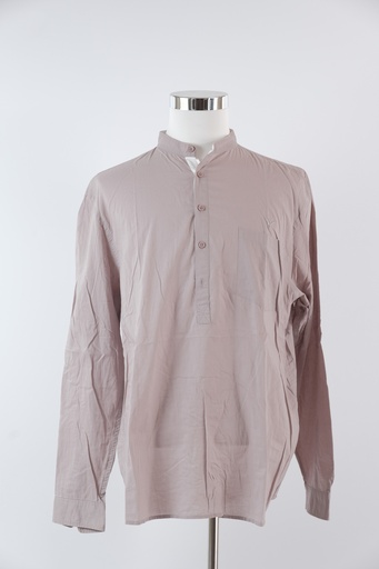 [OP02693] Camisa vestir H cuello tira con tapeta