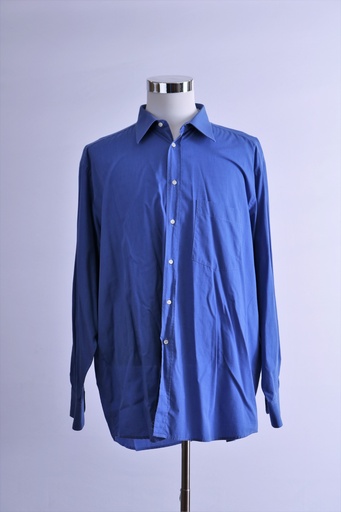 [OP01824] Camisa vestir azulón