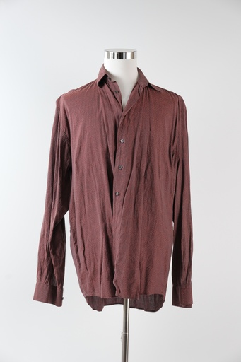[OP03014] Camisa vestir con estampado círculos