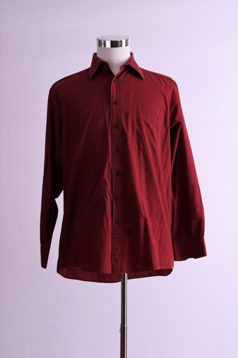 [OP01823] Camisa vestir granate