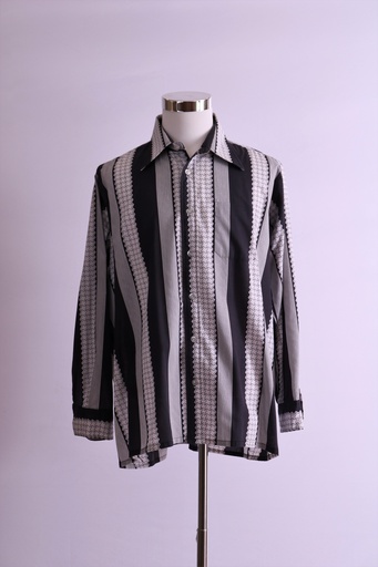 [OP01829] Camisa vestir rayas anchas
