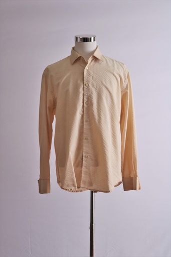 [OP01816] Camisa vestir varillada antigua