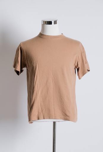 [OP03129] Camiseta M/C marrón ambientada