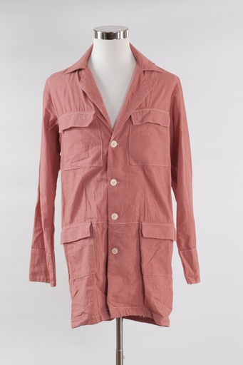 [OP01793] Chaqueta larga algodón cuatro bolsillos