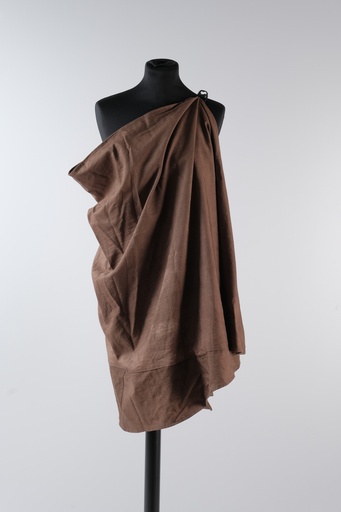 [OP02961] Túnica romano marrón corta