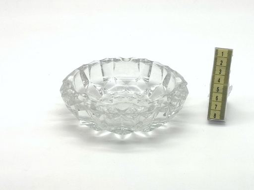 [OP00681] Cenicero de cristal tallado