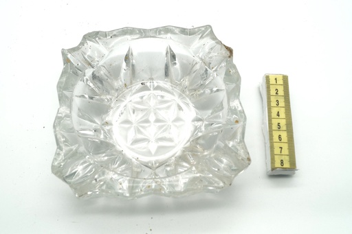 [OP00563] Cenicero de cristal tallado