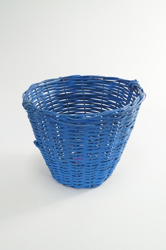 [OP00308] Cesta de mimbre azul