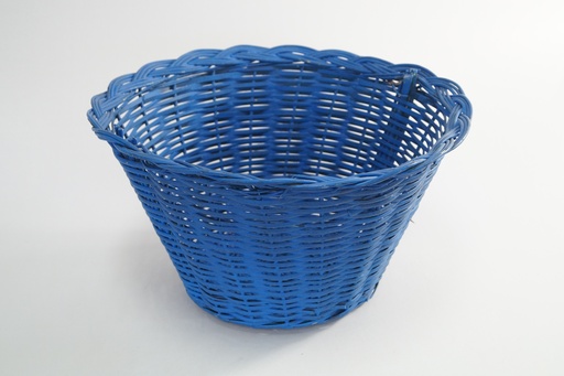 [OP00310] Cesta de mimbre azul