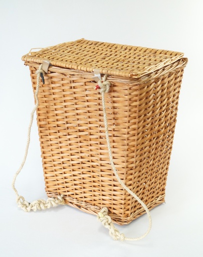 [OP00315] Cesta de mimbre con tapa