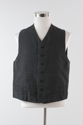 [OP02557] Chaleco paño negro