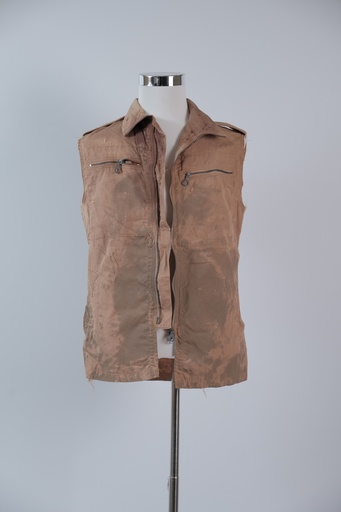 [OP03135] Chaleco trabajo cremallera ambientado