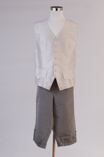 [OP01343] Chaleco gris perla