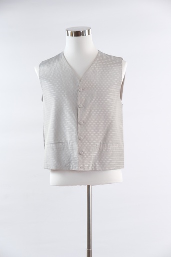 [OP02011] Chaleco gris brocado