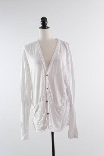 [OP02846] Chaqueta algodón larga botones